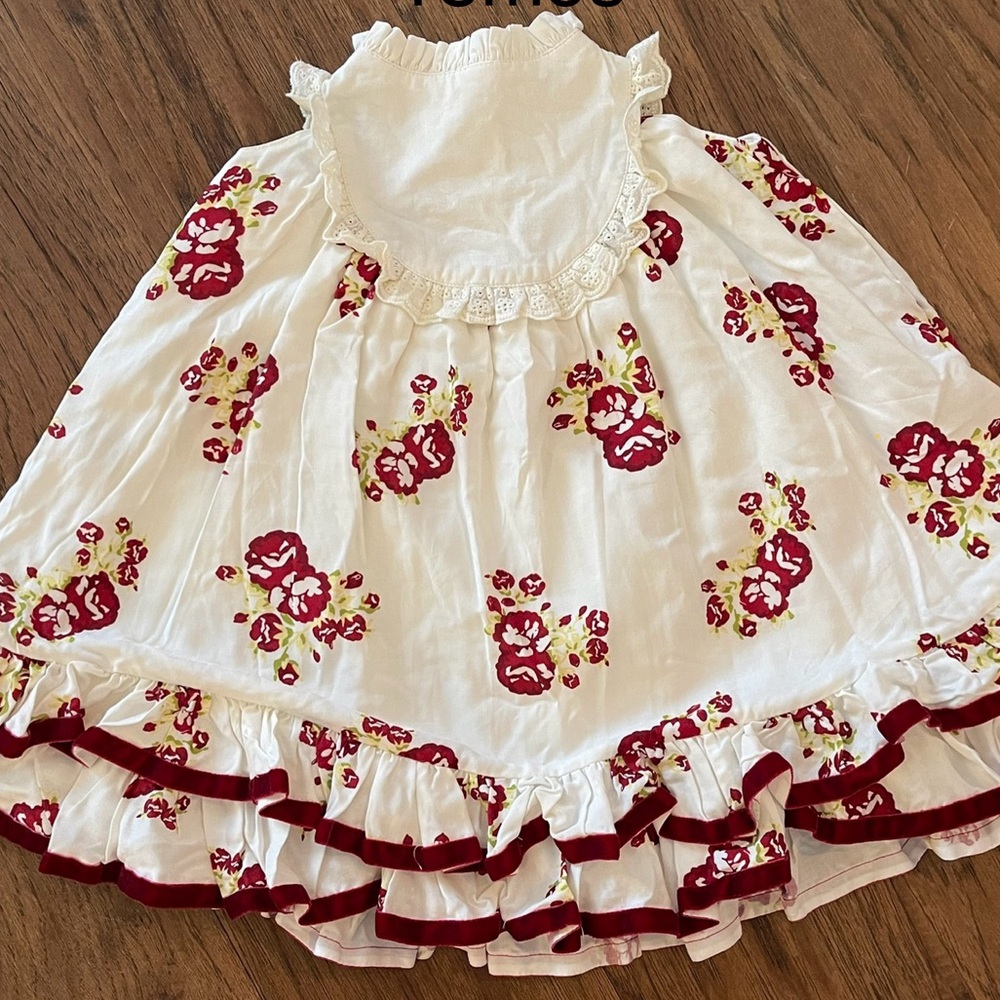 Floral Ruffle Baby Dress